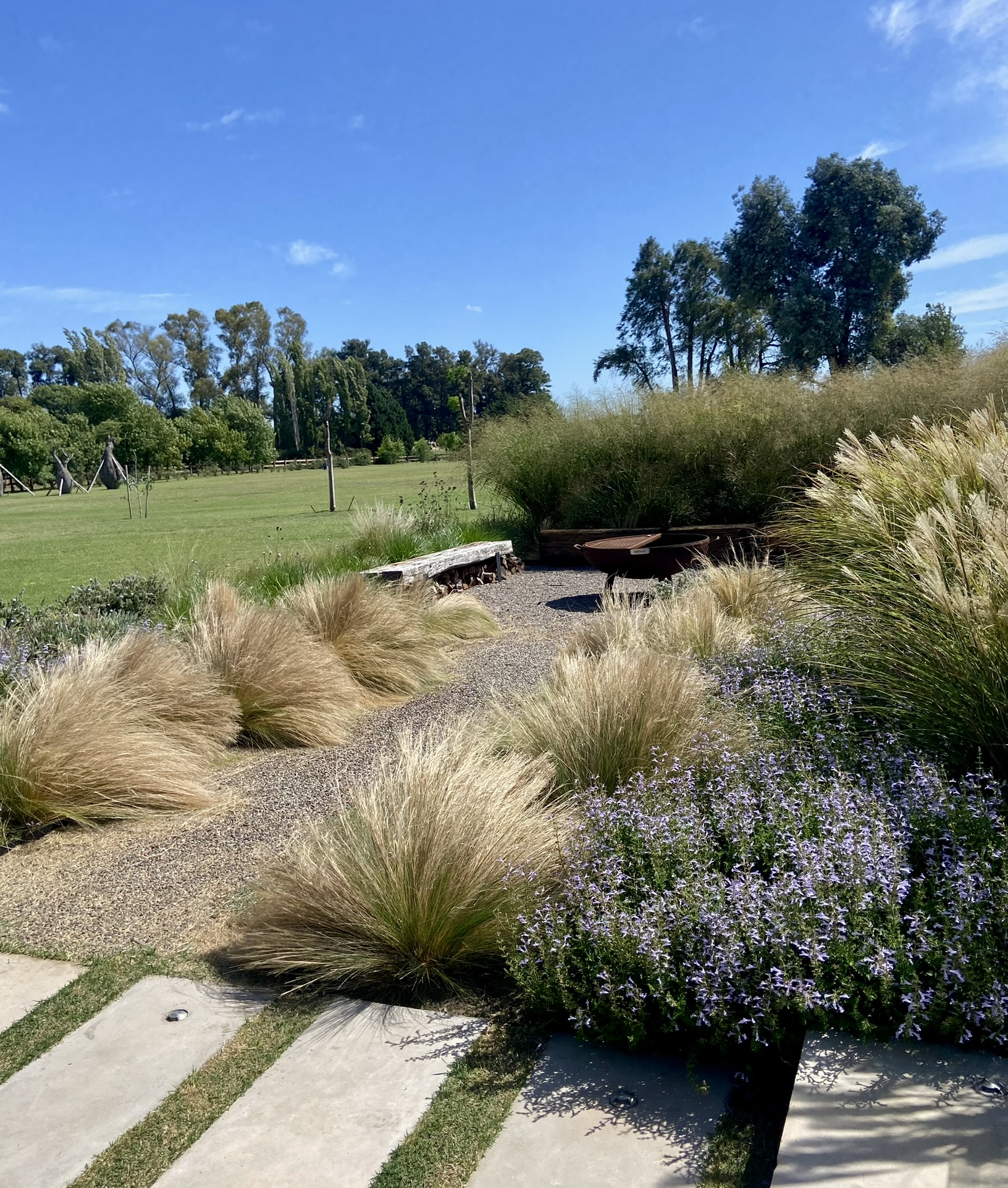 Jardín diseñado por Lucila Mazzini